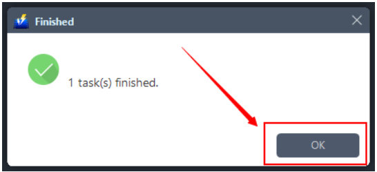 convert M4A to M4R, VideoPower BLUE open the output folder.