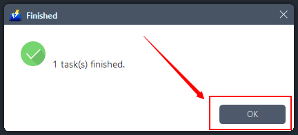 AVI から WebM コンバーター、ビデオパワー ブルー、最終的な結果