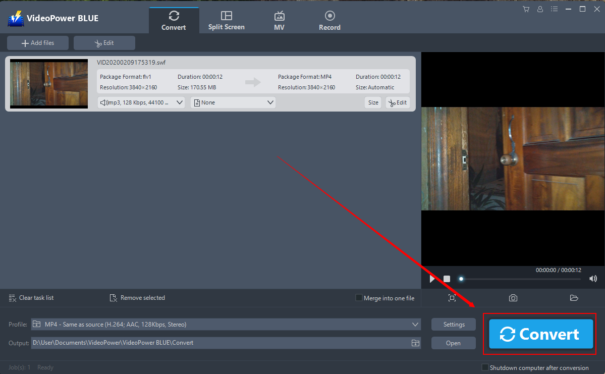 Best Video Converter Software, VideoPower BLUE, Convert