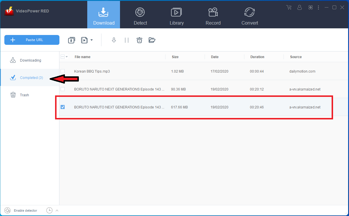 download crunchyroll videos, VideoPower RED, download details