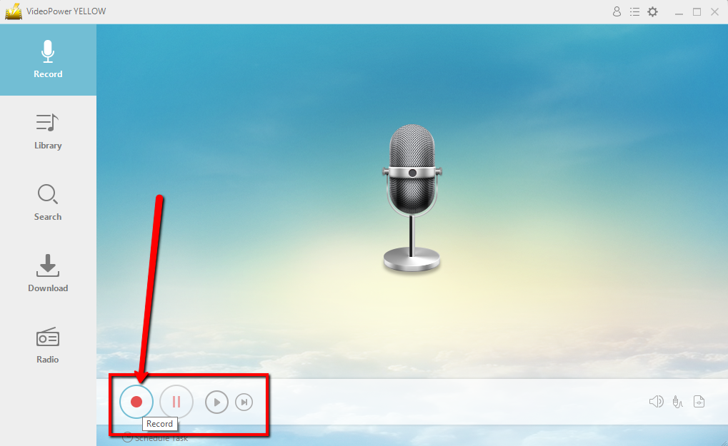 MP3 を携帯電話にダウンロード, ビデオパワーイエロー