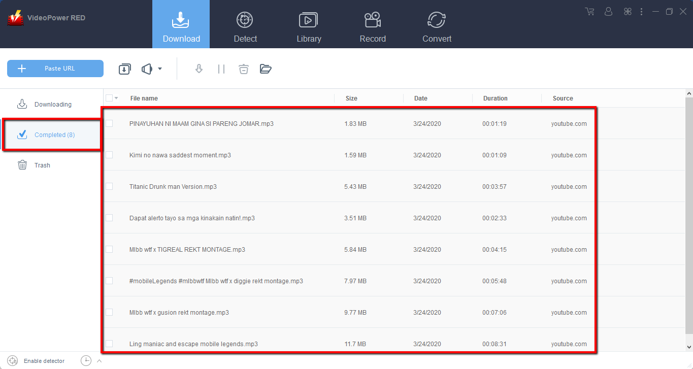 ビデオダウンローダー, ビデオパワーレッド