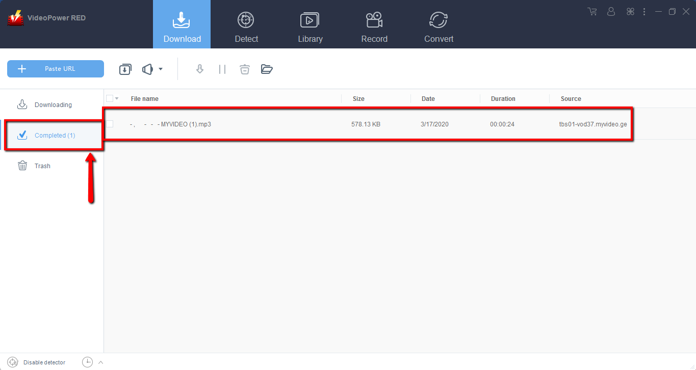 myvideo, download myvideo, myvideo downloader, VideoPower RED, saved video