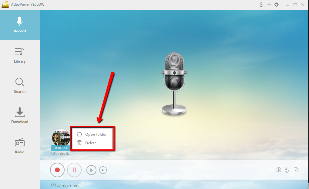 Youtube audio recorder, The best Music downloader, VideoPower Yellow