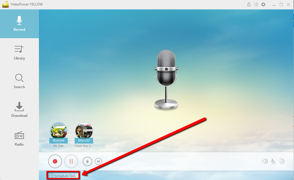 Youtube audio recorder, The best Music downloader, VideoPower Yellow