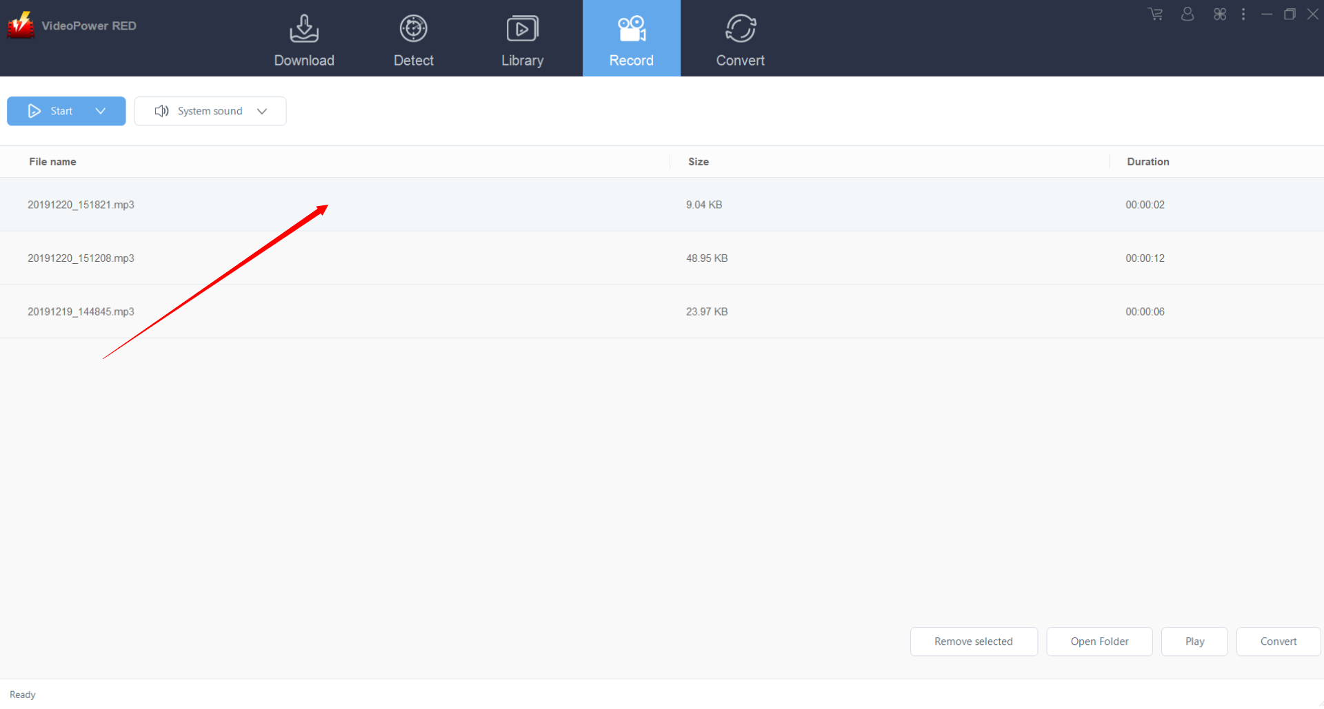 download Vimeo videos, VideoPower RED saved file