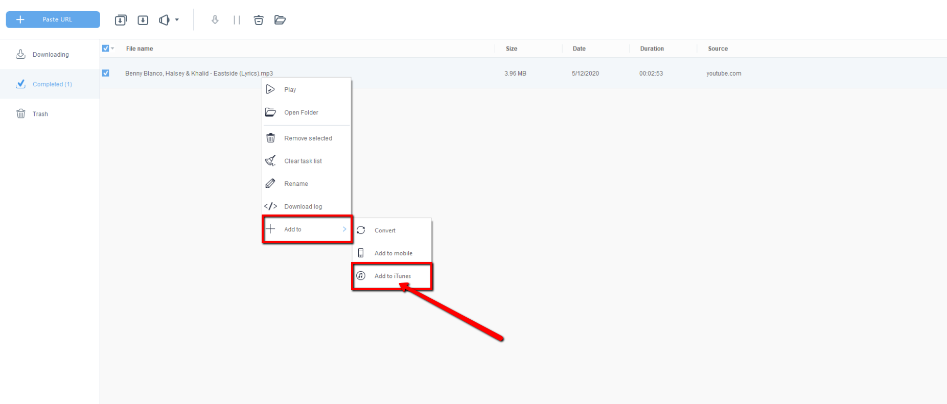  最高の音楽プレイリストダウンローダー, YouTubeダウンローダー, ビデオパワーレッド, iTunesに音楽プレイリスト