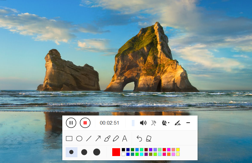 Mouse Recorder, screen recorder with mouse highlight, VideoPower GREEN, highlight and texts