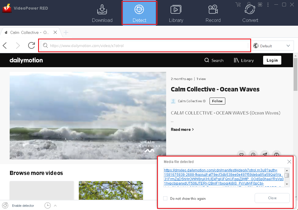 ビデオダウンローダー, ビデオパワーレッド
