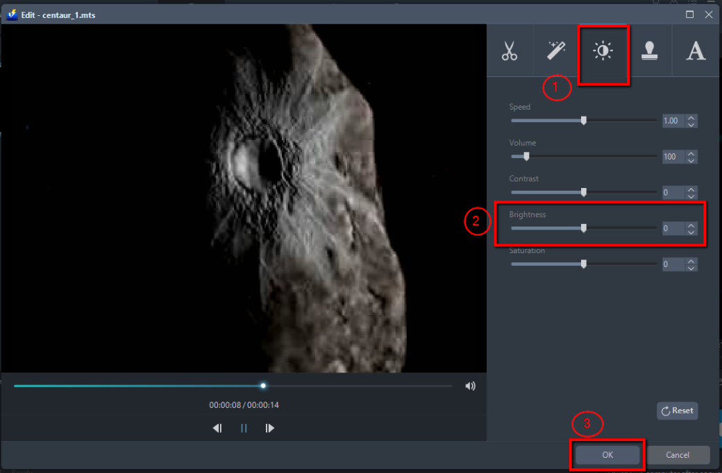 最高のビデオコンバーターソフトウェア、ビデオパワーブルー、解像度を変更