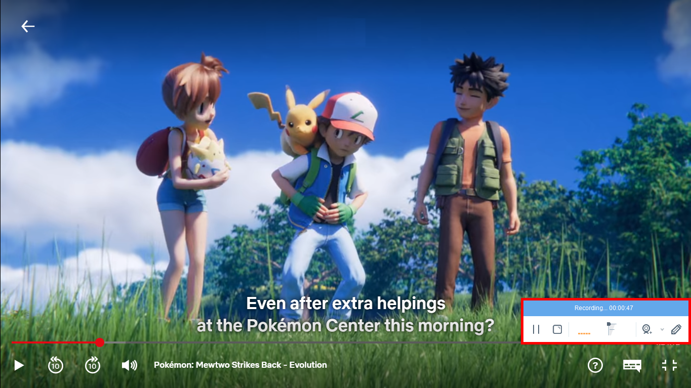 VideoPower RED, Download Pikachu Videos, menu