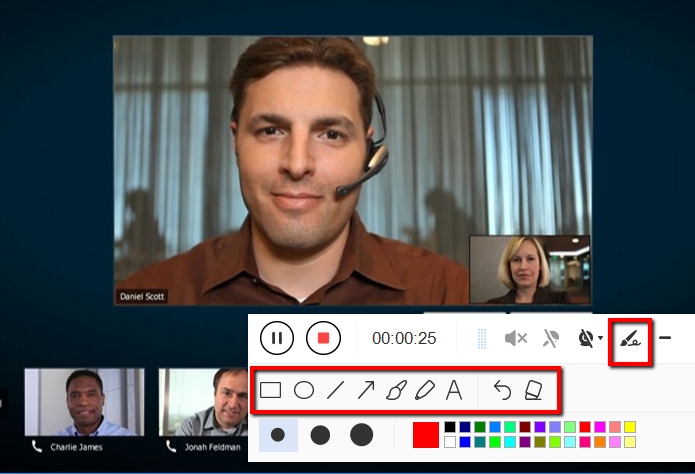 Recorder solution for video conference, VideoPower GREEN, edit video.