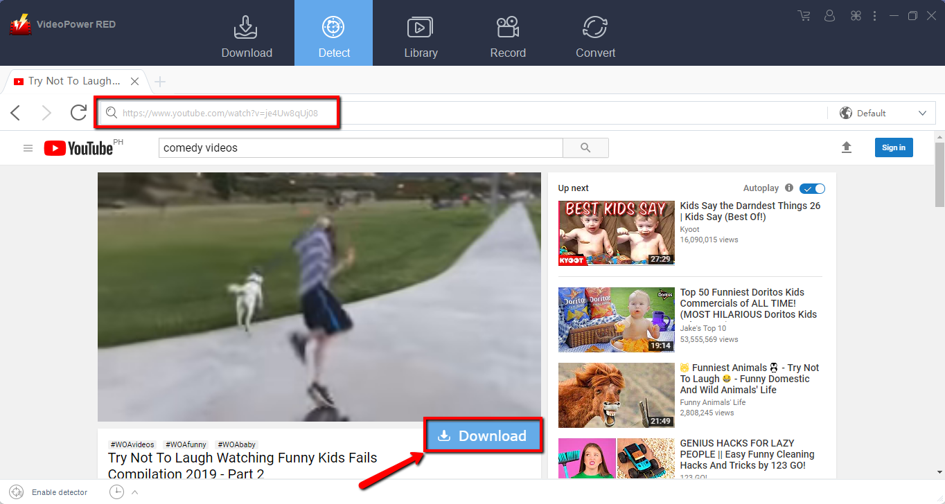 video downloader, VideoPower RED