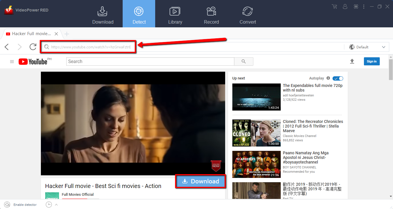 iPad用ビデオダウンローダー, ビデオパワーレッド