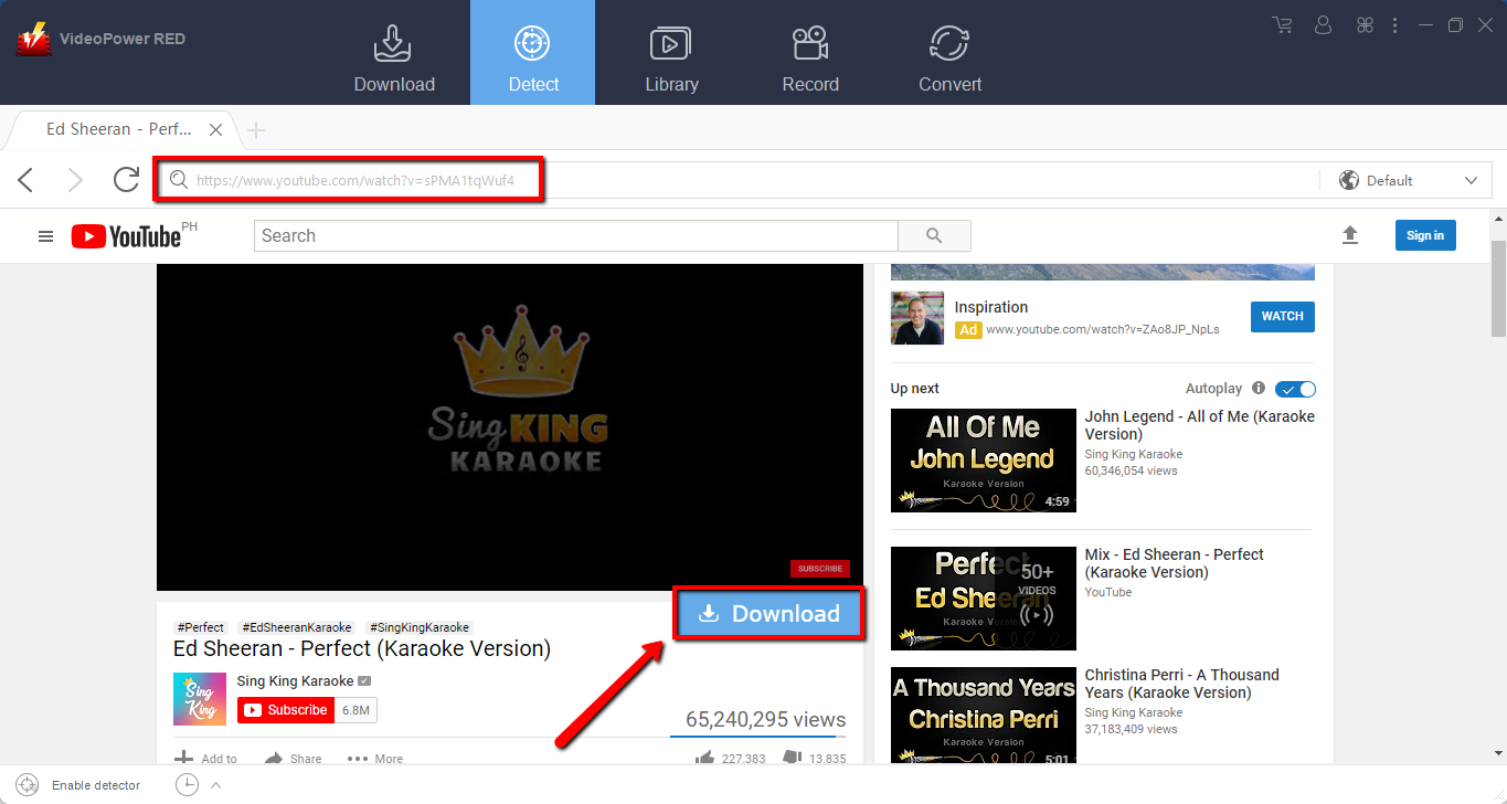 karaoke video downloader, VideoPower RED