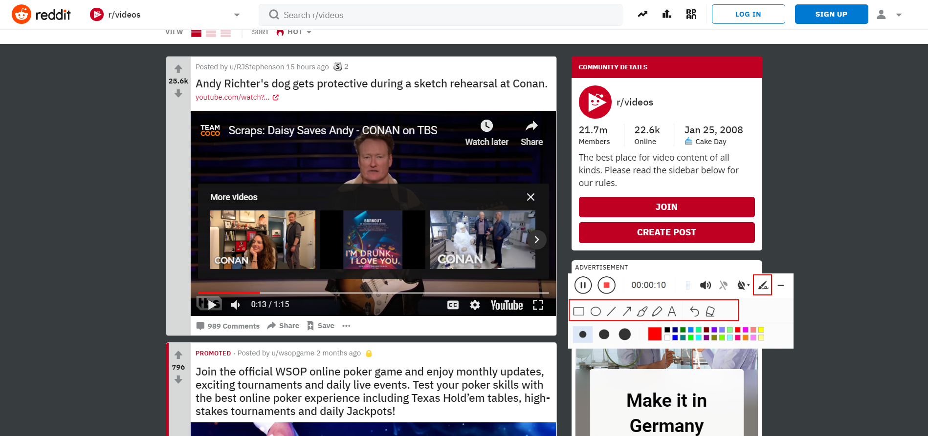 save Reddit videos, VideoPower GREEN, edit video recording.