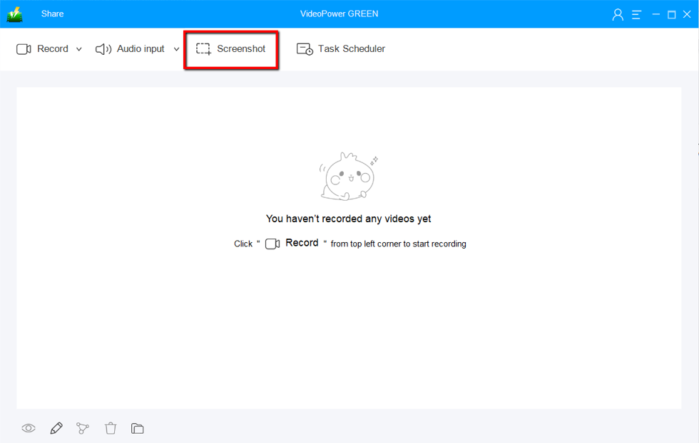 screenshots on Toshiba Computer, VideoPower GREEN click “Screenshot.”
