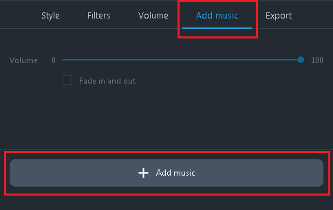 VideoPower BLUE Manual, Split Screen Add Music