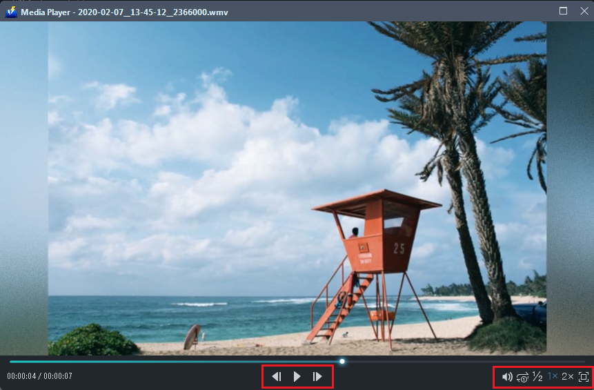 VideoPower BLUE Manual, Media Player Screen