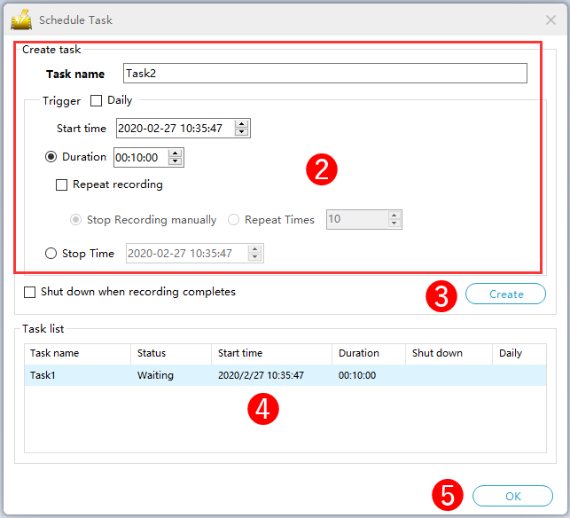 VideoPower YELLOW Manual,record Schedule Task
