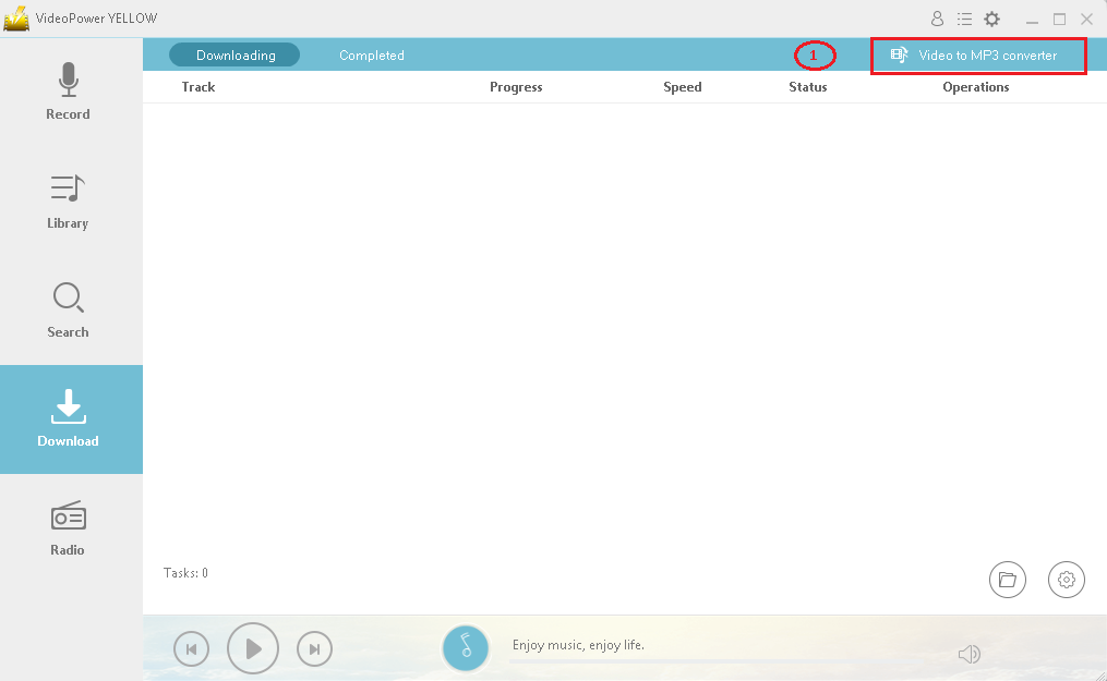 ビデオパワーイエローマニュアル、オーディオコンバータ