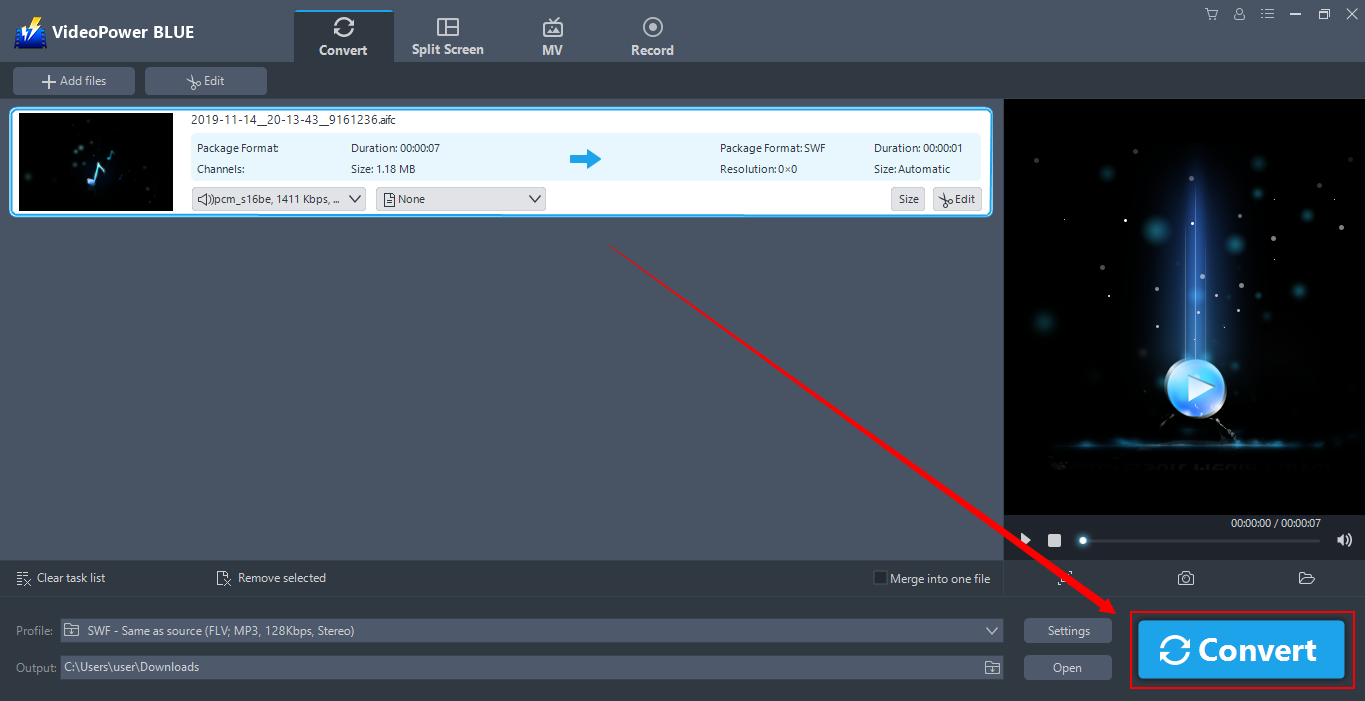 Best Video Converter Software, VideoPower BLUE, Convert