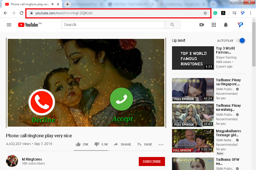 IPhone着メロダウンローダー、ビデオダウンローダーとコンバータ、ビデオパワーレッド、コピーURLにYouTube